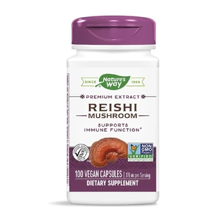 Reishi Natures Way, 100 capsules, Secom