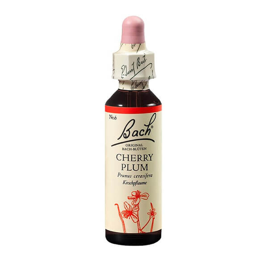 Remediu floral picaturi corcodus Cherry Plum Original Bach, 20 ml, Rescue Remedy