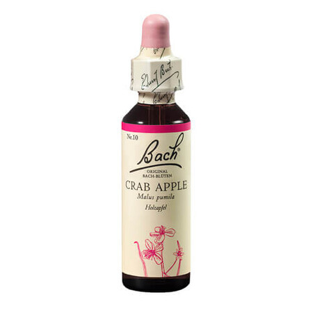 Bach Original Crab Apple Crab Apple Flower Remedy, 20 ml, Rescue Remedy