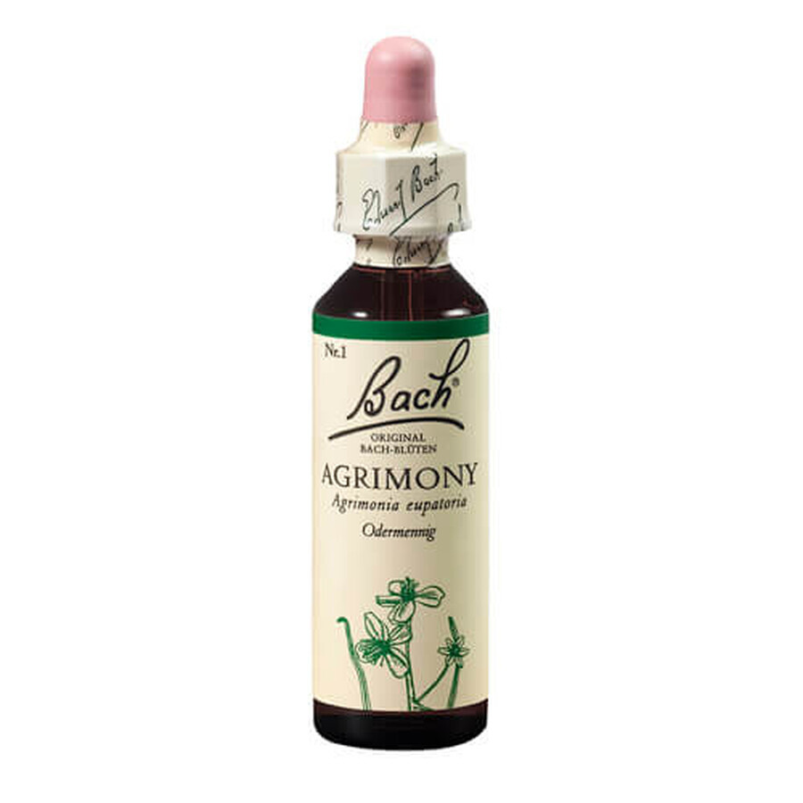 Agrimony Original Bachblütenpräparat, 20 ml, Rescue Remedy