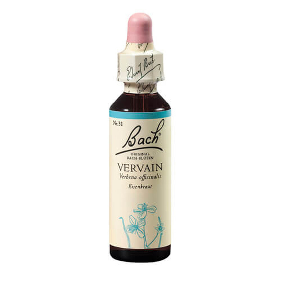 Vervain Original Bachblütenkraut, 20 ml, Rescue Remedy