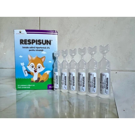 Respisun 3% Hypertoon zout, 24 doses, Sun Wave Pharma