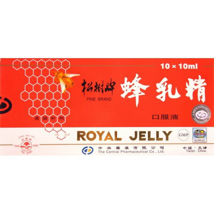 Royal Jelly Fiole, 10x10ml, Sanye