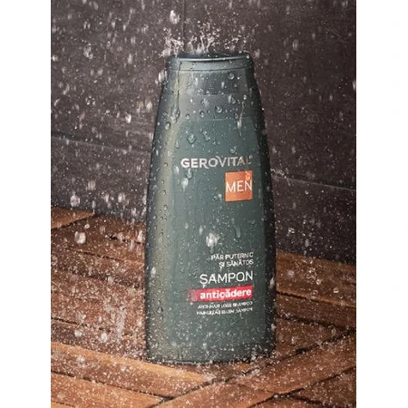 Gerovital Men anti-hair loss shampoo, 400 ml, Farmec