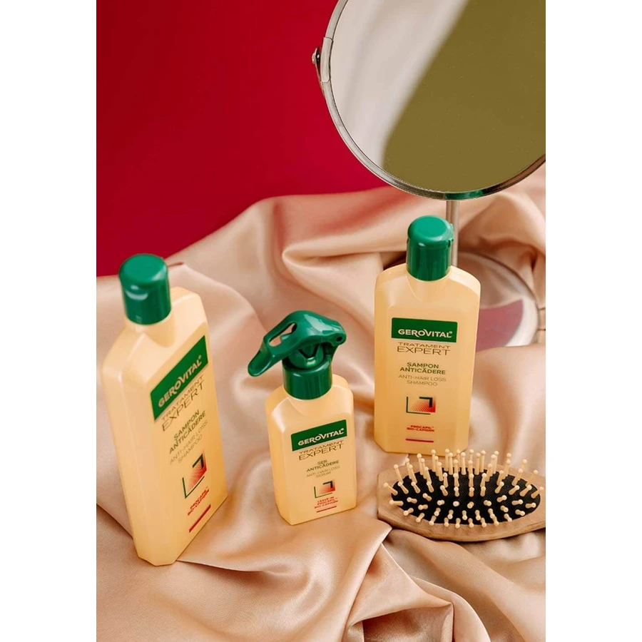Gerovital Expert Treatment Anti-Hair Loss Shampoo, 250 ml, Farmec