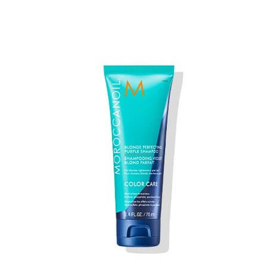 Blonde Perfecting Purple shampoo for blonde hair, 70 ml, Moroccanoil