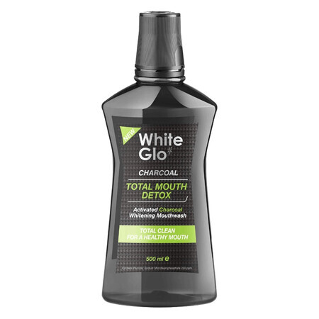 Collutorio White Glo Total Mouth Detox, 500 ml, Barros Laboratoires