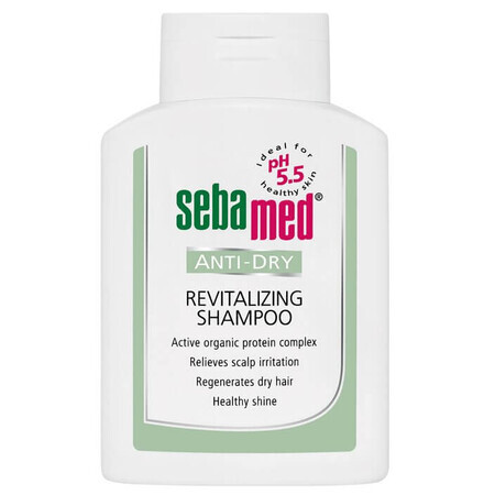 Sampon dermatologic hidratant pentru par uscat, 200 ml, sebamed