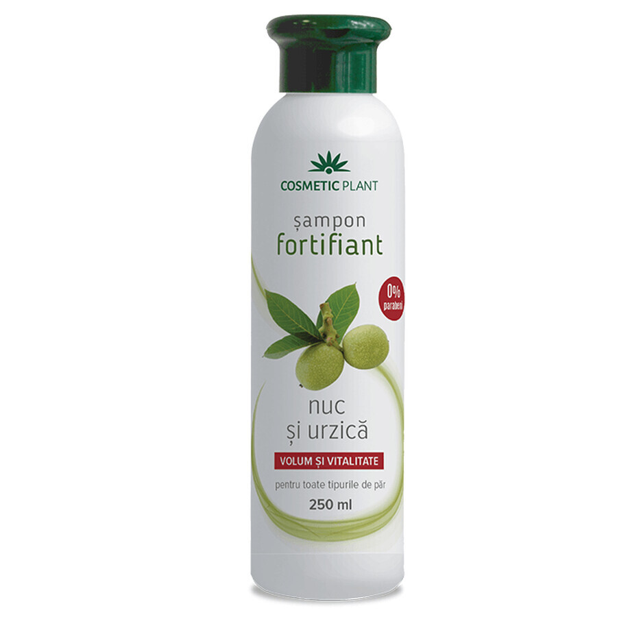 Sampon fortifiant cu nuc si urzica, 250 ml, Cosmetic Plant