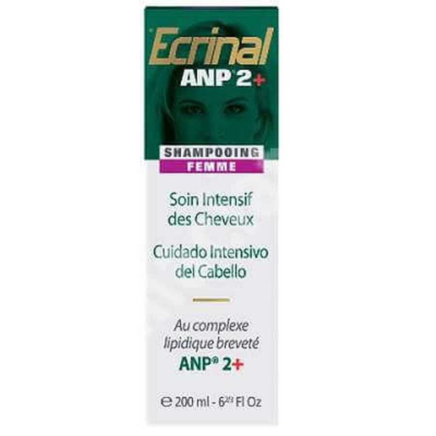 Sampon pentru femei Ecrinal ANP2+, 200 ml, Asepta