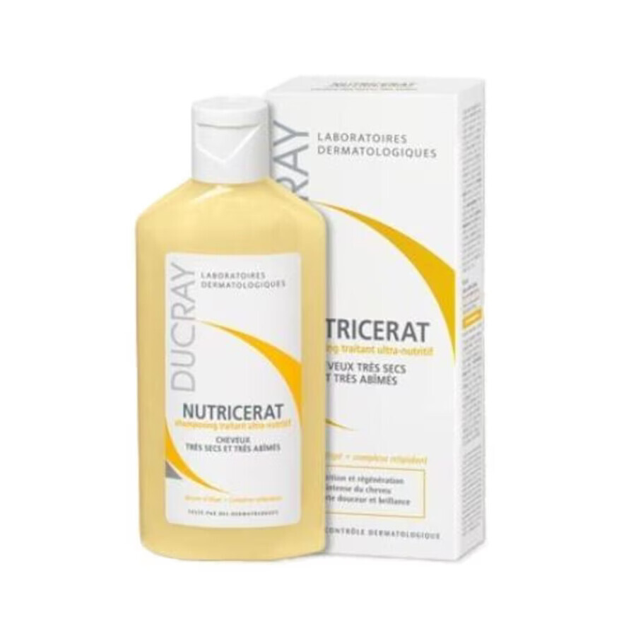 Sampon pentru par foarte uscat si deshidratat Nutricerat, 200 ml, Ducray