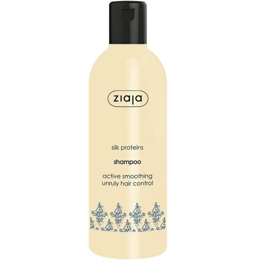 Shampoo für widerspenstiges und grobes Haar mit Seidenproteinen und Provitamin B5, 300 ml, Ziaja