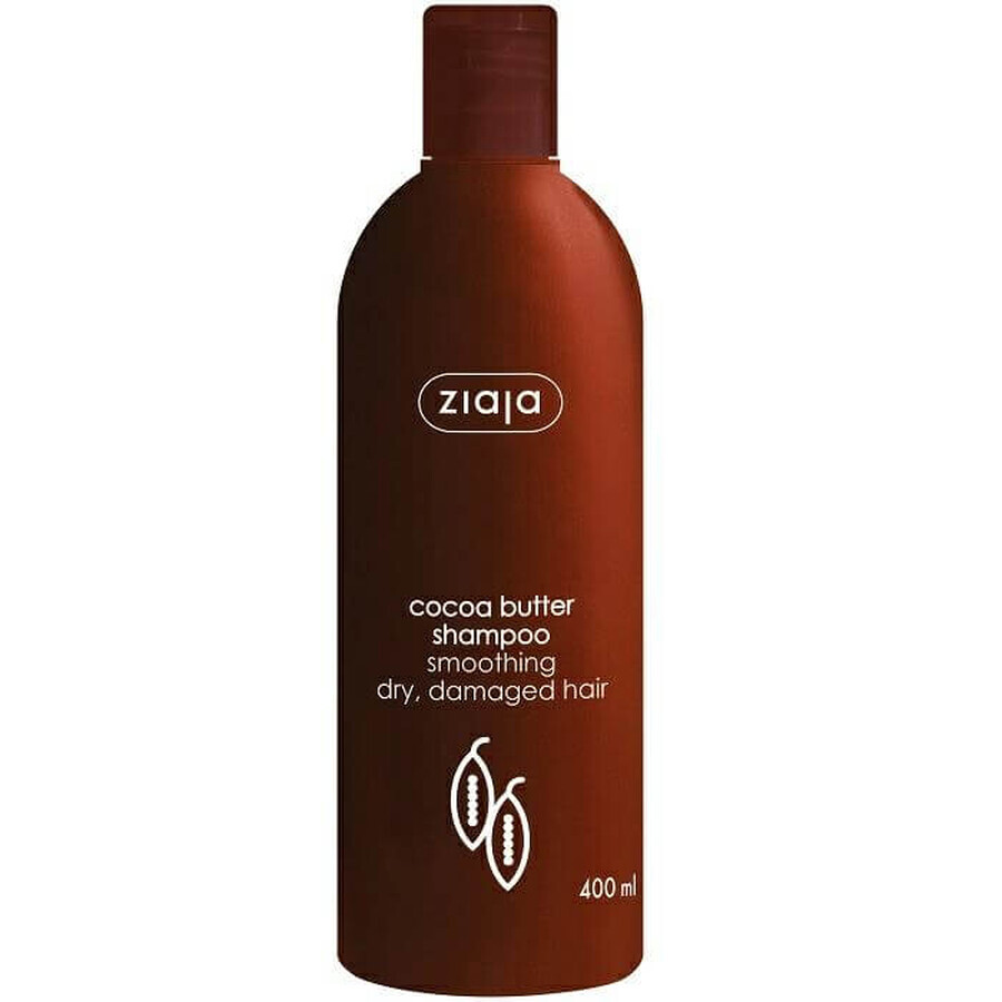 Shampoo für trockenes Haar mit Kakaobutter, 400 ml, Ziaja