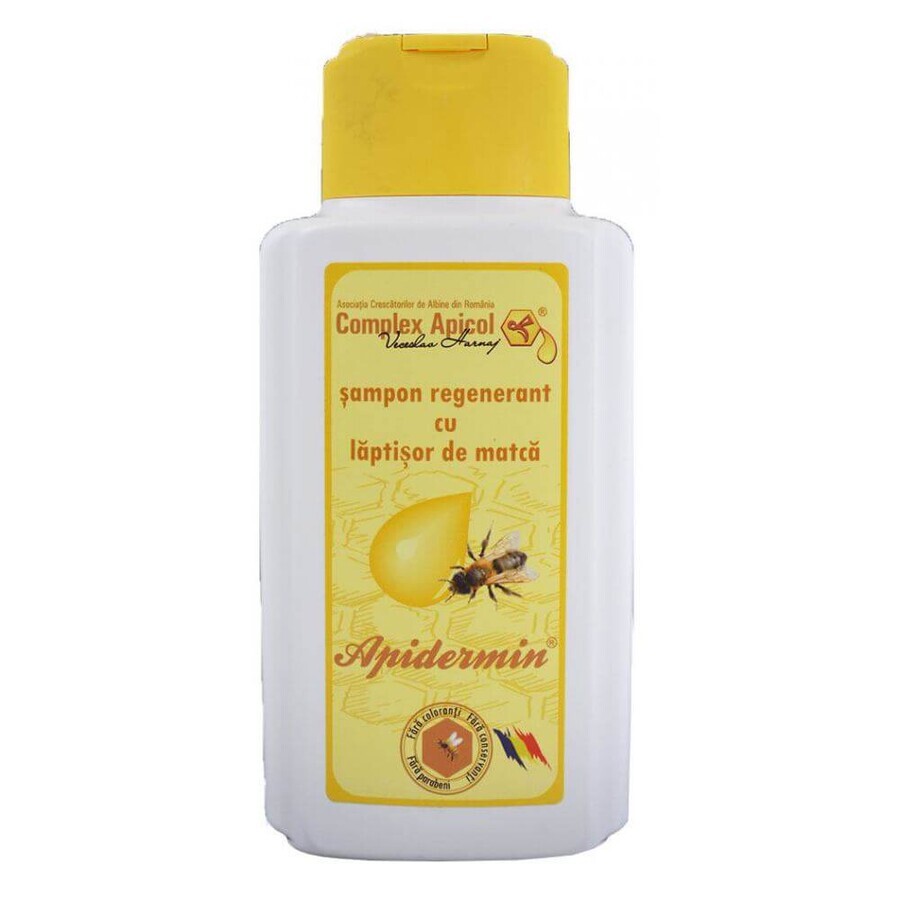 Regenerierendes Shampoo mit Apidermin Matcha Milch, 250 ml, Veceslav Bee Complex