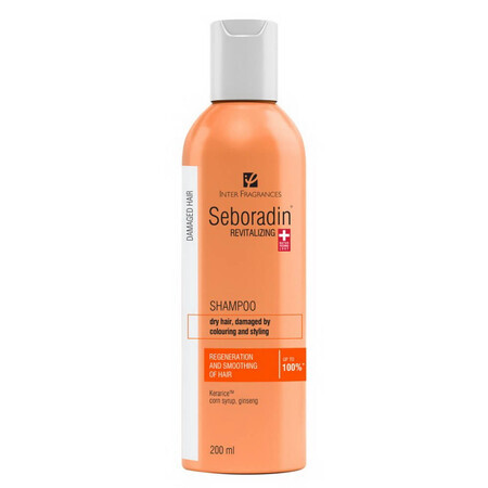 Sampon regenerant pentru par uscat Seboradin, 200 ml, Lara