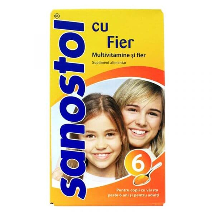 Sanostol cu fier, 230 ml, Takeda Pharma