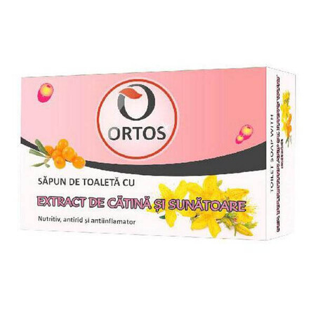 Seife mit Catina und Sonnenblumen, 100 g, Ortos
