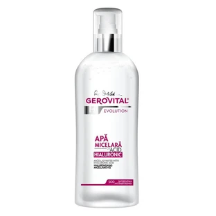Micellar water with hyaluronic acid Gerovital H3 Evolution, 150 ml, Farmec