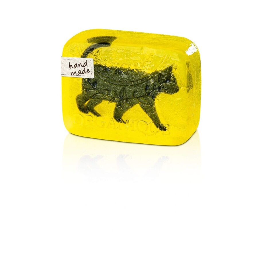 Dekorative Seife mit Glyzerin und Zimt Black Cat, 100 g, Organique