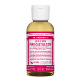 Sapun magic lichid 18in1 cu trandafiri, 60 ml, Dr. Bronner's