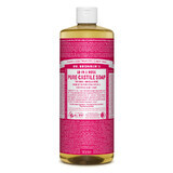 Sapun magic lichid 18in1 cu trandafiri, 945 ml, Dr. Bronner's