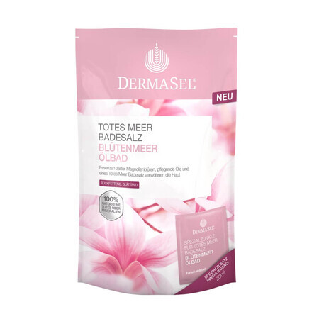 Sare de baie cu muguri de magnolie, 400 g, Dermasel