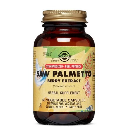 Saw Palmetto, 60 capsule, Solgar