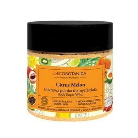 Scrub-spuma pentru corp Citrus Melon, 200 ml, Stara Mydlarnia