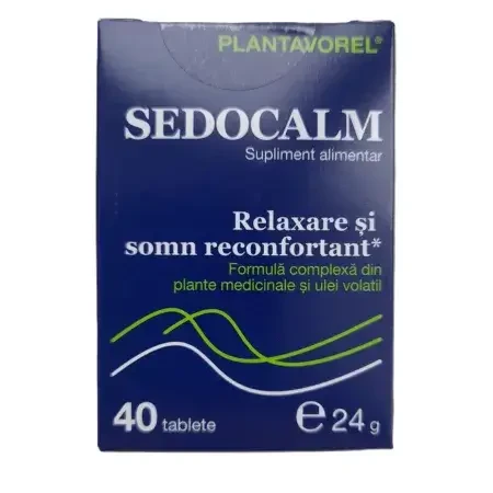 Sedocalm V, 40 tabletten, Plantavorel