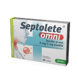 Septolet omni Zitrone und Holunder, 16 Tabletten, KRKA
