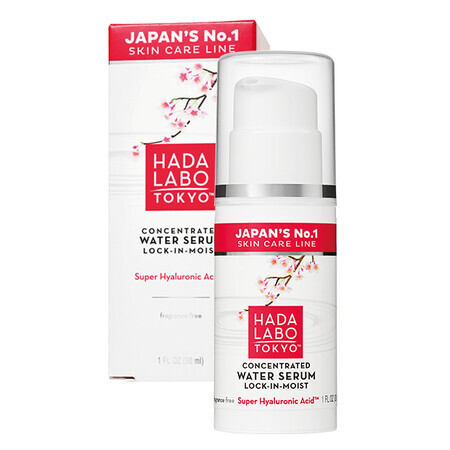 Konzentriertes Serum in Wasser mit Superhyaluronsäure, 30 ml, Hada Labo Tokyo