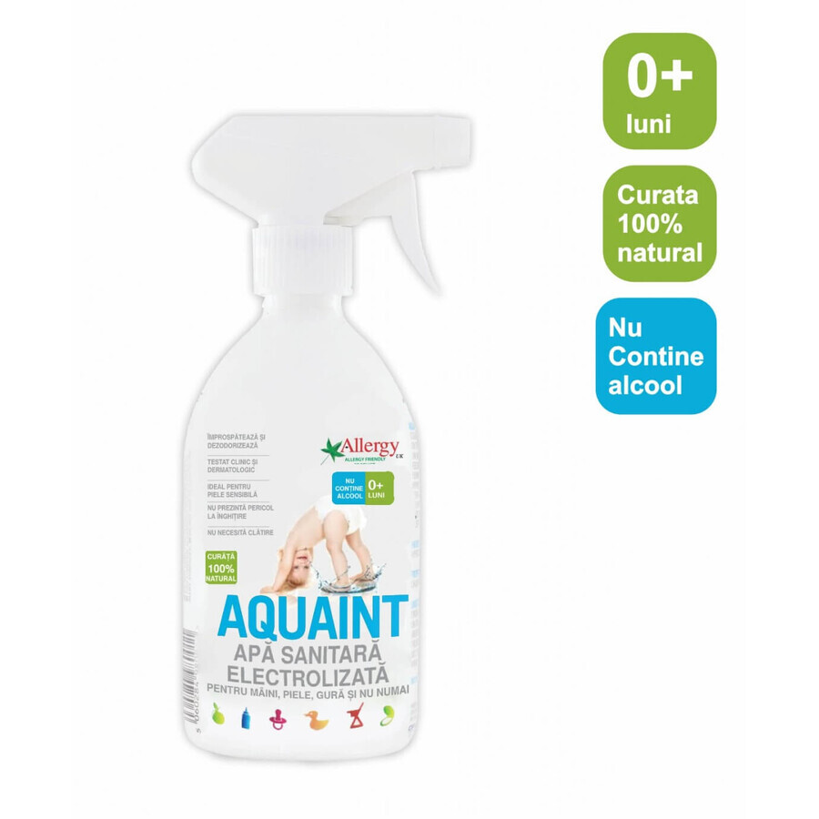 Elektrolysiertes Sanitärwasser Aquaint, 500 ml, Opus Innovations