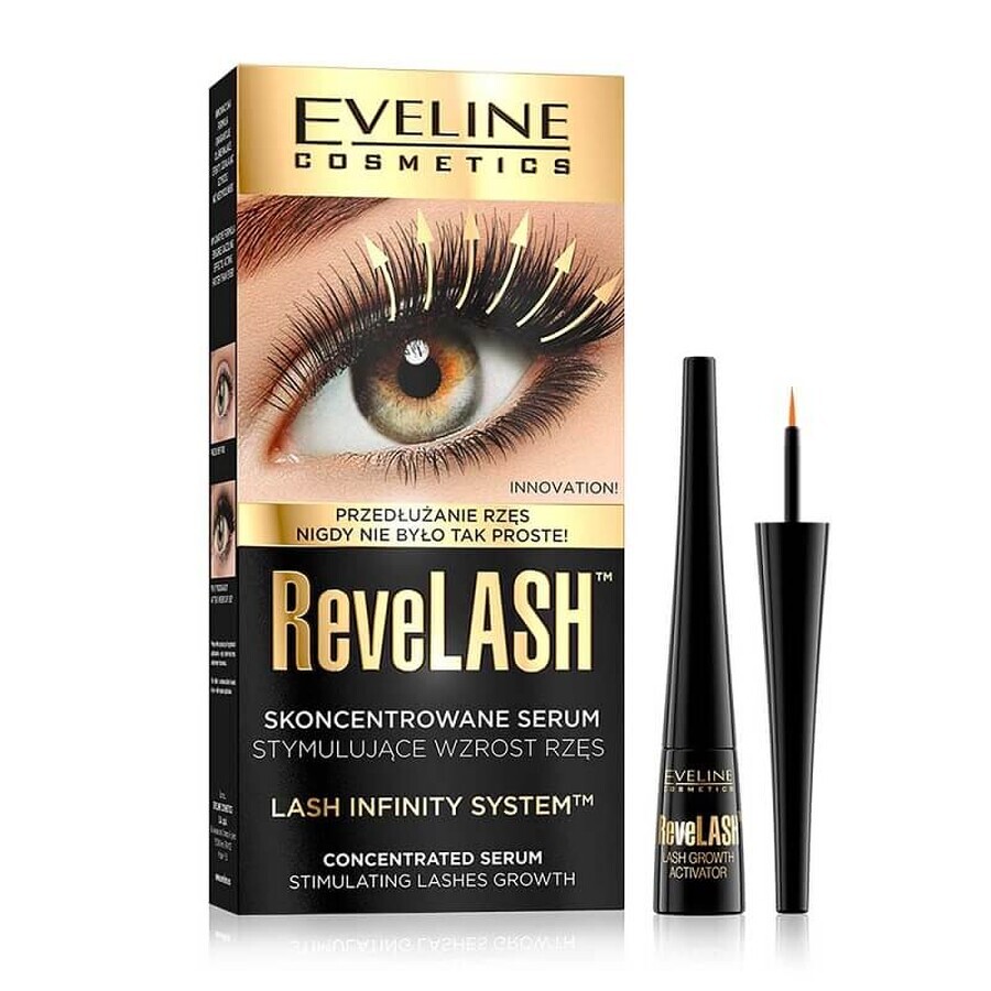 Ser pentru gene Revelash, 3 ml, Eveline Cosmetics