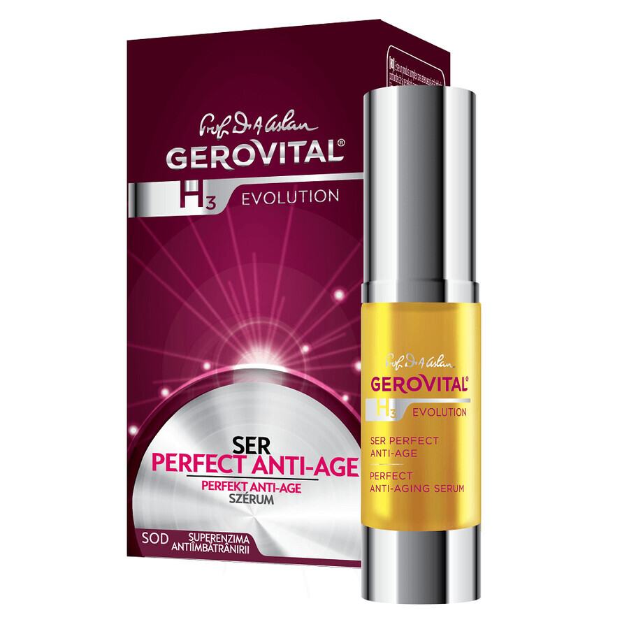 Gerovital H3 Evolution Perfect Anti-Aging Serum Hyaluron, 15 ml Bewertungen
