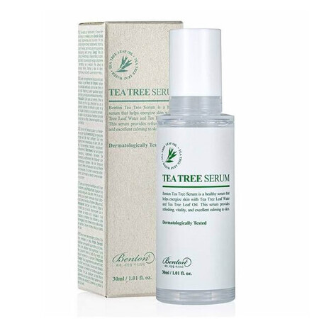 Serum calmant cu arbore de ceai, 30 ml, Benton