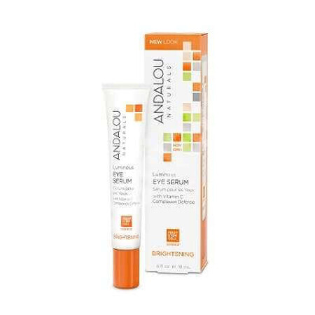 Serum contur pentru ochi pentru luminozitate Brightening Andalou, 18 ml, Secom