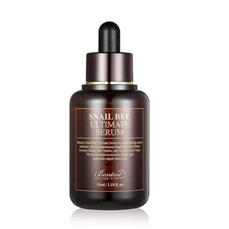 Serum hranitor cu secretie de melc si venin de albina, 35 ml, Benton