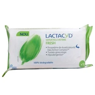 Toallitas íntimas Fresh Lactacyd, 15 unidades, Perrigo