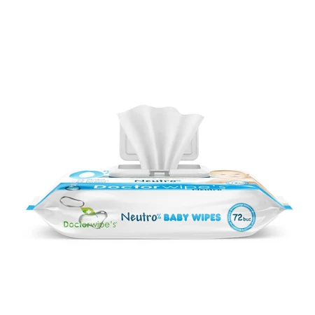 Neutro Baby Wet Wipes, 72 pieces, Doctor Wipe's