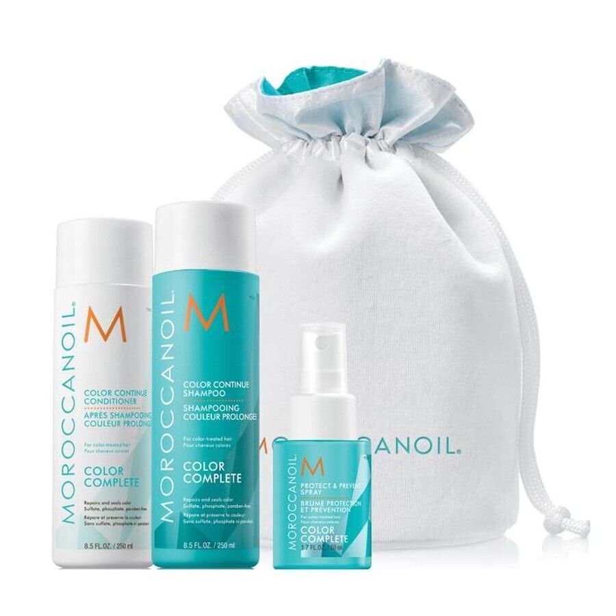 Set pentru par vopsit Beauty in Bloom Color Complete, Moroccanoil