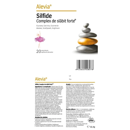 Silfide Complex forte Gewichtsbeheersing, 20 tabletten, Alevia