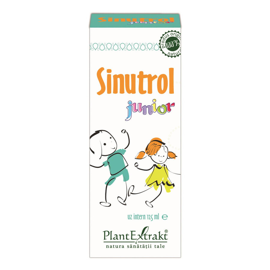 Sinutrol Junior sirop, 125 ml, Plant Extrakt