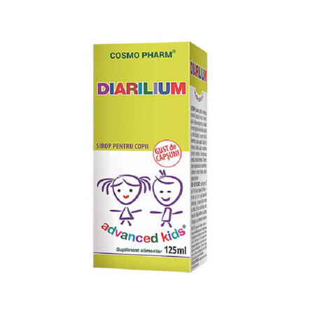 Sirop antidiareic Diarilium, 125 ml, Cosmopharm