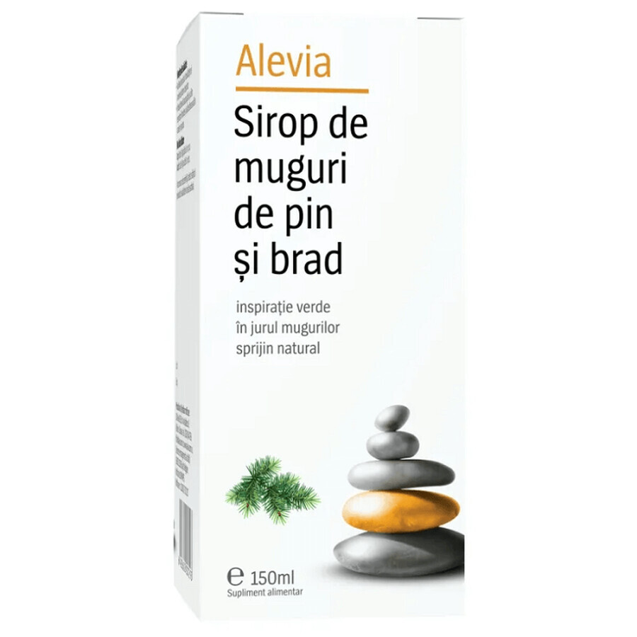 Sirup aus Kiefern- und Tannenknospen, 150 ml, Alevia