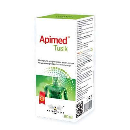 Apimed Tusik Sirop, 100 ml, ApiPharma