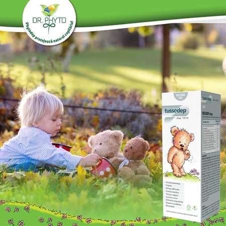 Tussodep cough syrup for children, 150 ml, Dr. Phyto