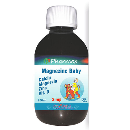 Sirop Magnezinc Baby, 150 ml, Pharmex