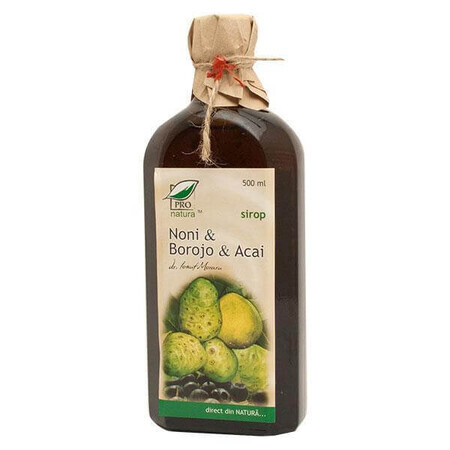 Noni, Borojo und Acai Sirup, 250 ml, Pro Natura