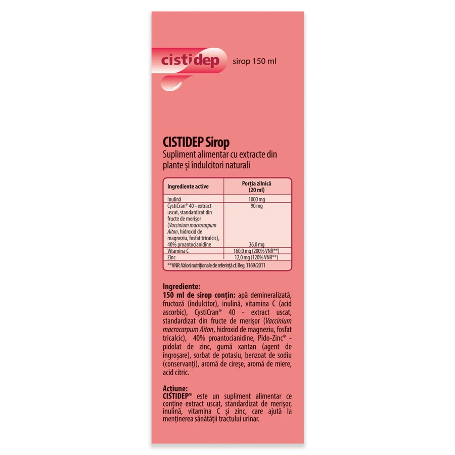 Cistidep baby syrup, 150 ml, Dr. Phyto