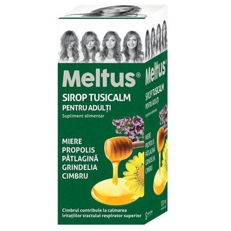 Meltus Tusicalm Sirup für Erwachsene, 100 ml, Solacium Pharma